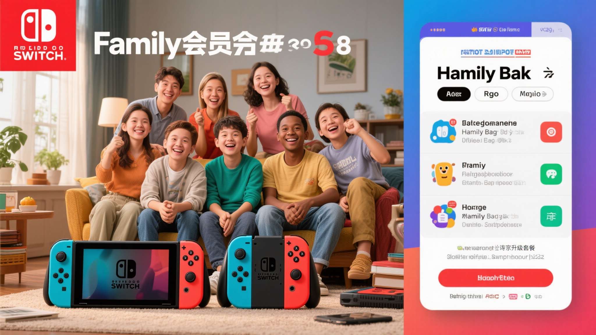 任天堂共享会员有什么用